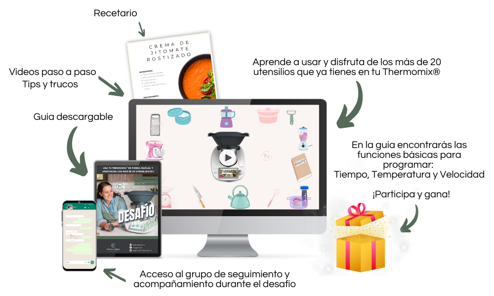 offer stack desafio cocina manual thermomix